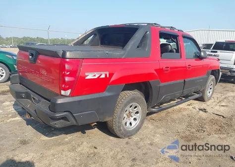 2002 Chevrolet Avalanche 1500 from USA, damaged, VIN 3GNEK13T62G128258